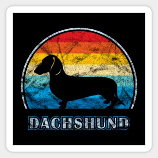 Dachshund Vintage Design Dog Sticker